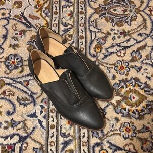 Nisolo Black Leather Loafers